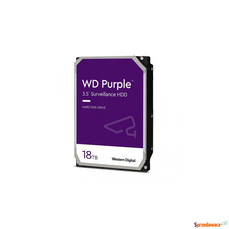Dysk HDD WD Purple WD180PURZ (18 TB ; 3.5"; 512... - Dyski twarde - Legnica