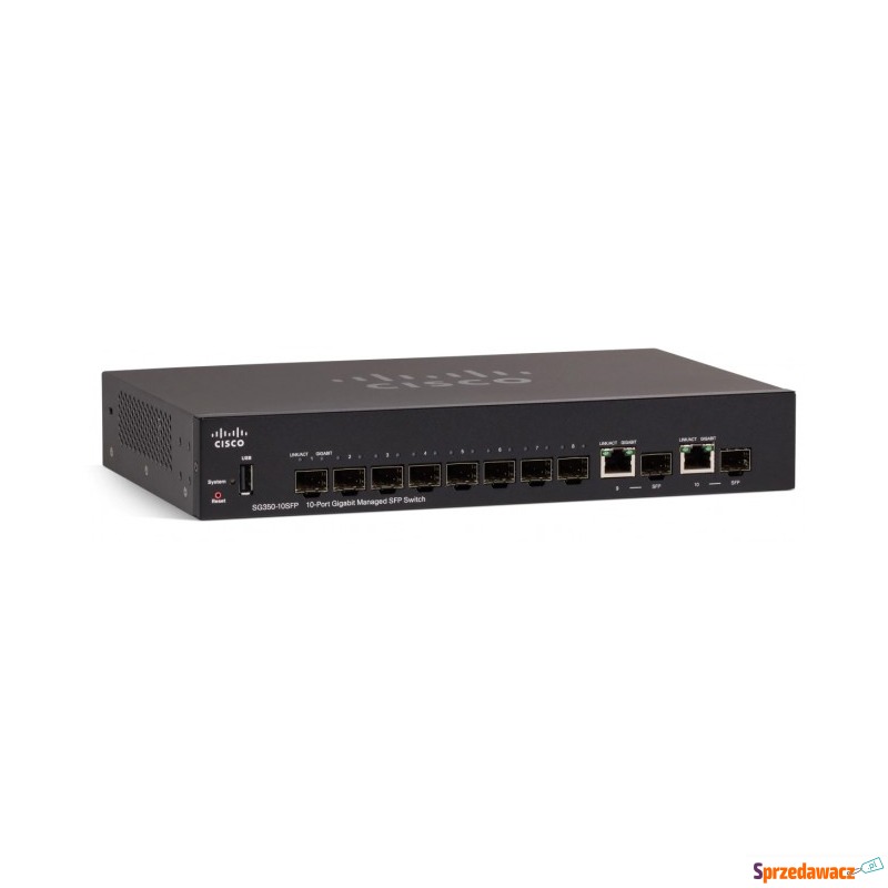 Cisco SG350-10SFP-K9-EU - Switche - Będzin