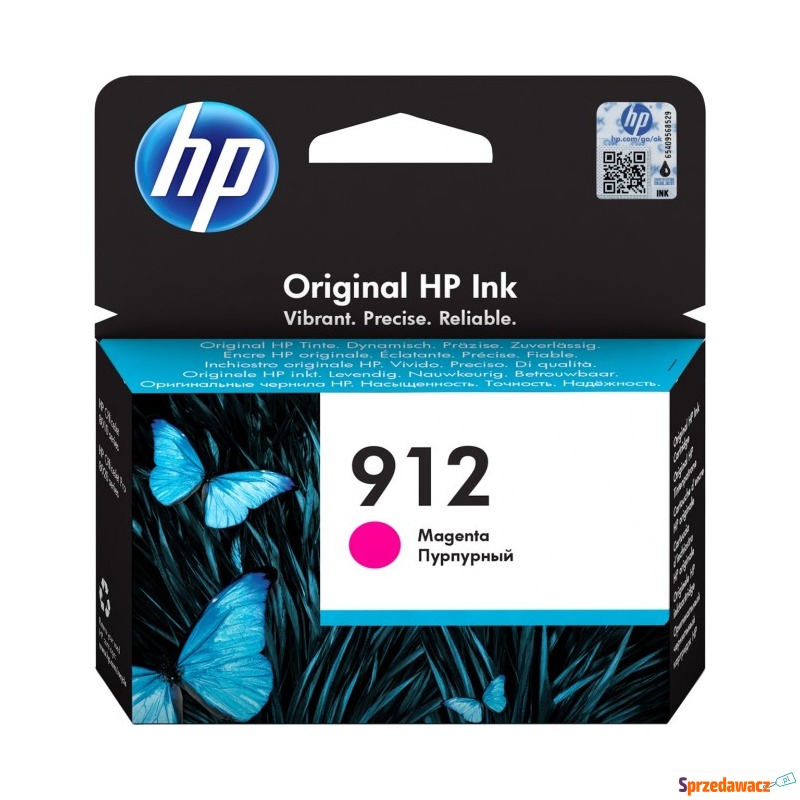 Oryginał HP 912 purpurowy 3YL78AE Instant Ink - Tusze, tonery - Radom