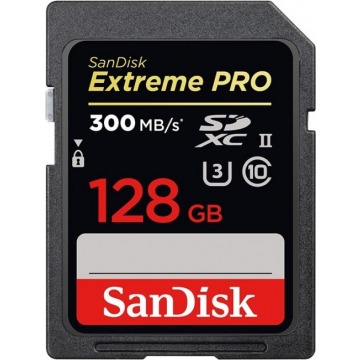 SanDisk SDXC 128GB Extreme Pro UHS-II 300MB/s