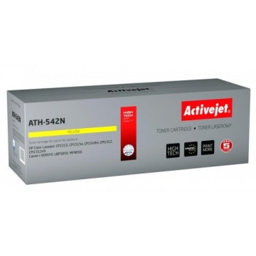 Toner Activejet ATH-542N (zamiennik HP 125A CB542A, Canon CRG-716Y; Supreme; 1600 stron; żółty)