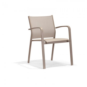 Krzesło 57x63x83 cm Miloo Home Faro beżowe