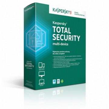 Kaspersky Total Security multi-device 2 - Desktop - licencja na rok