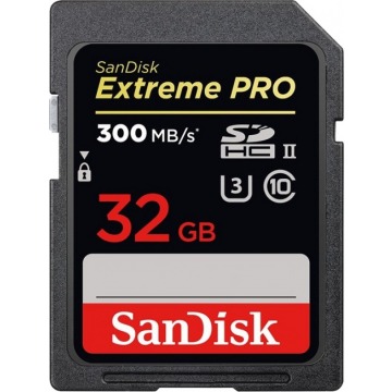 SanDisk SDHC 32GB Extreme Pro UHS-II 300MB/s