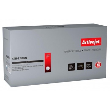 Toner Activejet ATH-250XN (zamiennik HP 504X CE250X, Canon CRG-723HB; Premium; 10500 stron; czarny)