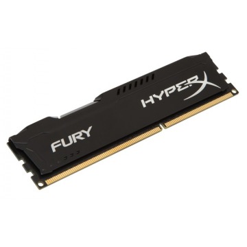 HyperX Fury Black 8GB [1x8GB 1600MHz DDR3 CL10 DIMM]