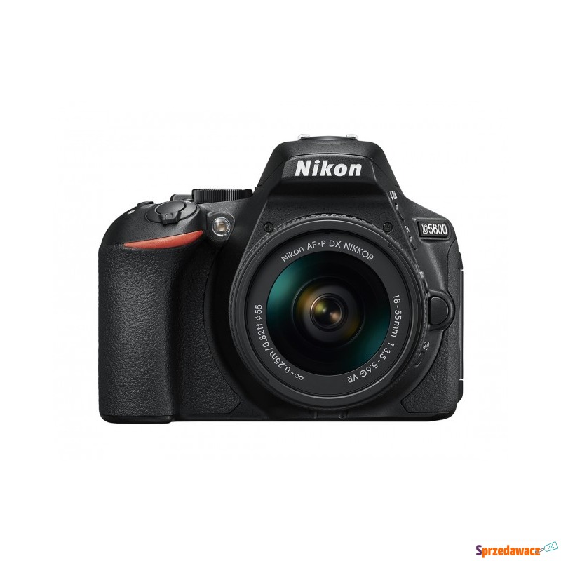 Lustrzanka Nikon D5600 + AF-P 18-55VR - Aparaty cyfrowe - Skarżysko-Kamienna