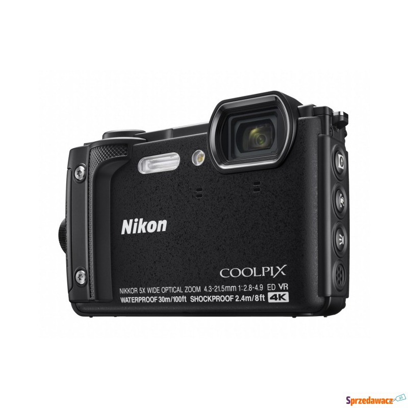 Kompakt Nikon COOLPIX W300 Czarny - Aparaty cyfrowe - Orpiszew