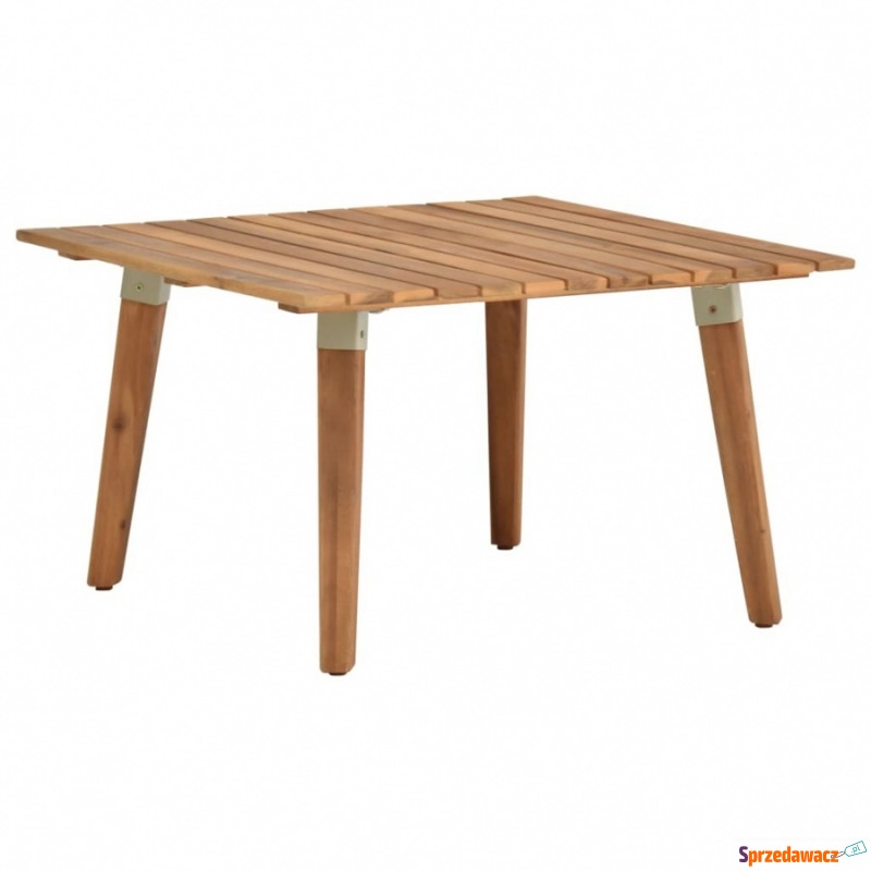 Ogrodowy stolik kawowy, 60x60x36 cm, lite drewno... - Stoły, stoliki, ławy - Krotoszyn