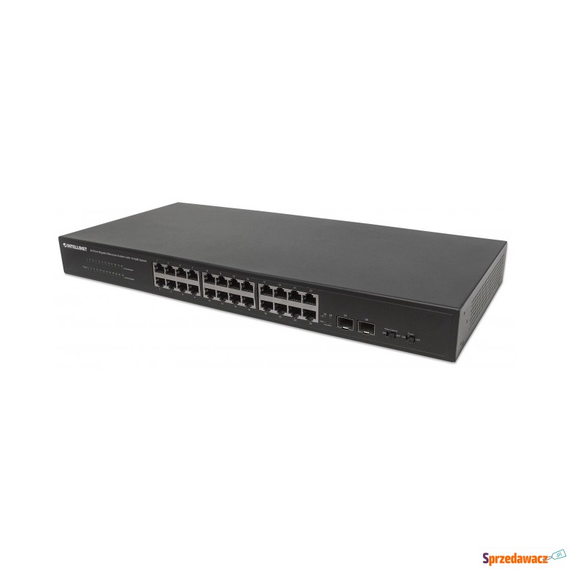 Intellinet 561280 Switch Gigabit 24x RJ45 + 2x... - Switche - Nowogard