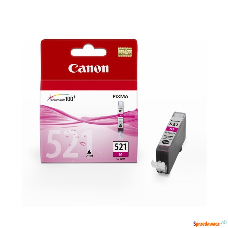 Oryginał Canon CLI 521 purpurowy - Tusze, tonery - Krosno Odrzańskie