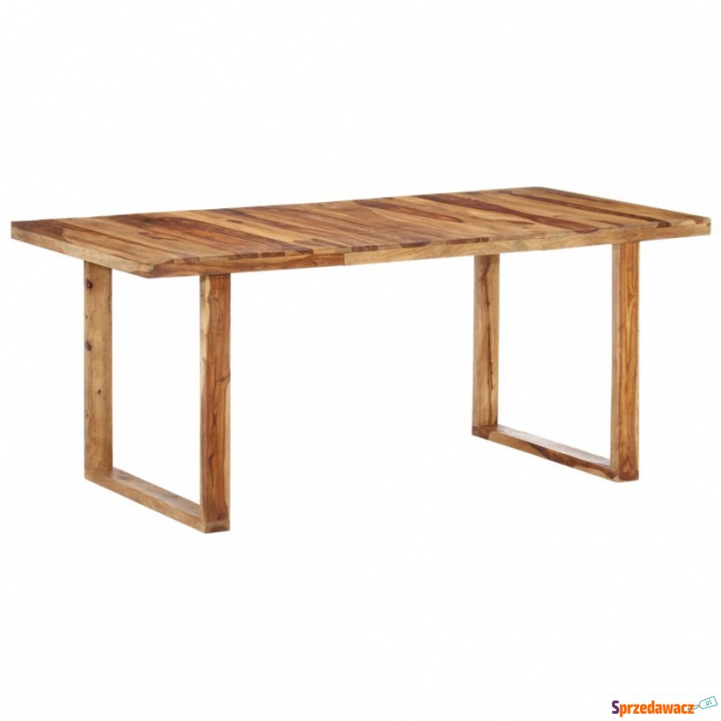 Stół jadalniany, 180 x 90 x 76 cm, lite drewno... - Stoły kuchenne - Malbork