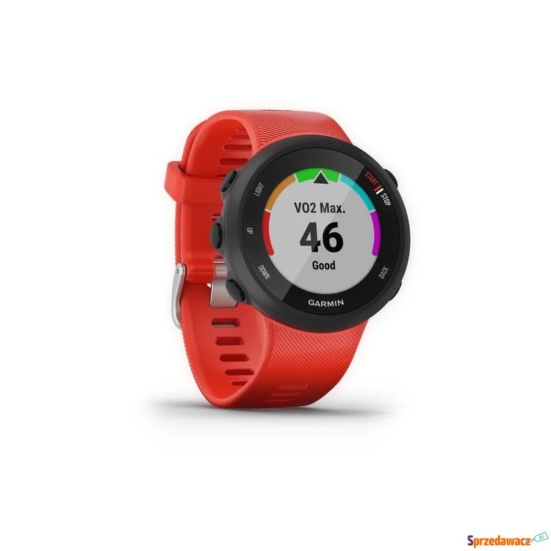 Zegarek sportowy Garmin Forerunner 45 czerwony - Smartwatche - Mikołów