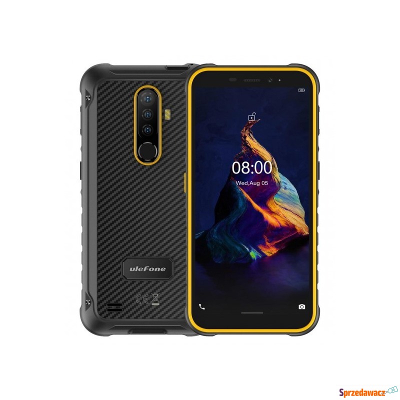 Smartfon Ulefone Armor X8 (orange) - Telefony komórkowe - Myślachowice