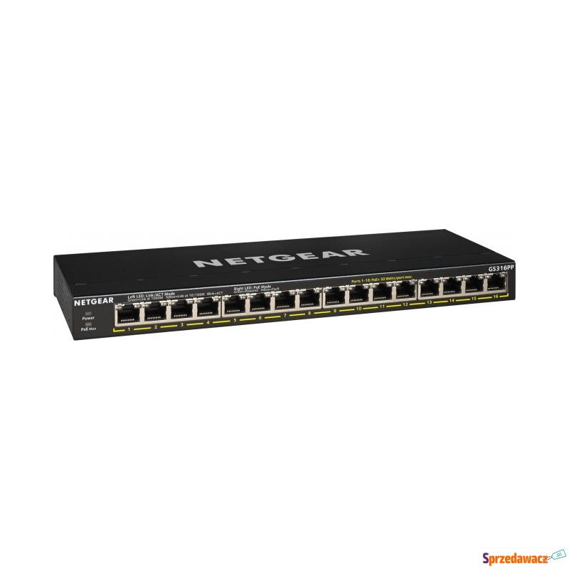 Netgear GS316PP-100EUS - Switche - Żyrardów