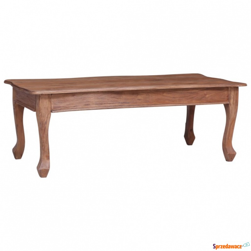 Stolik kawowy 120x60x45 cm lite drewno mahoniowe - Stoły, stoliki, ławy - Kętrzyn