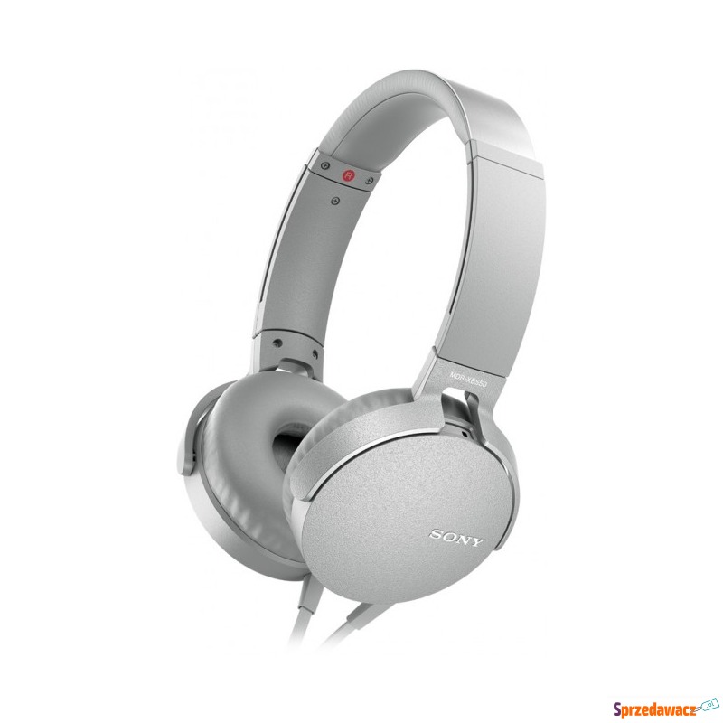 Nauszne Sony MDR-XB550AP Szare - Słuchawki - Zaścianki