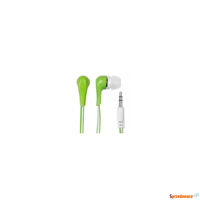 Słuchawki MSONIC MH132EE (kolor zielony) - Zestawy słuchawkowe - Borsk
