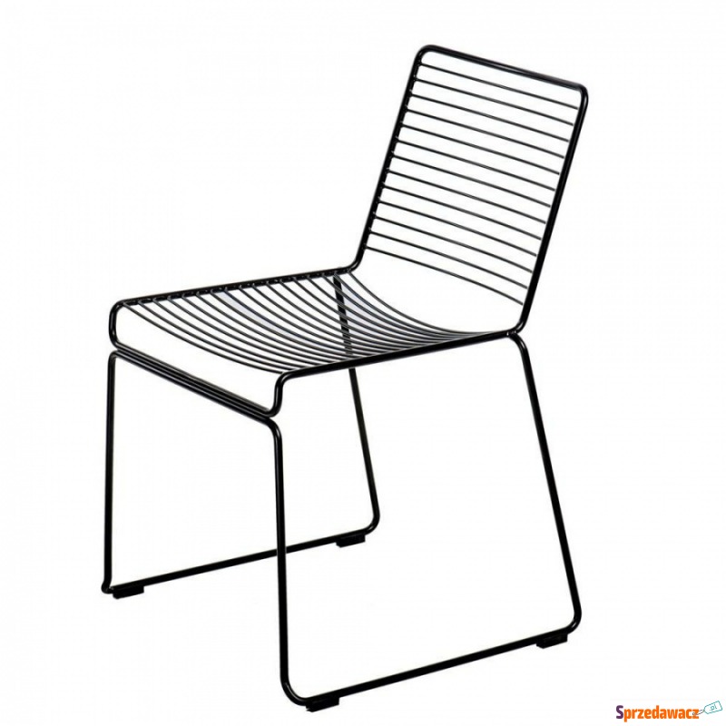 Krzesło Dilly D2.Design czarne - Krzesła do salonu i jadalni - Poznań