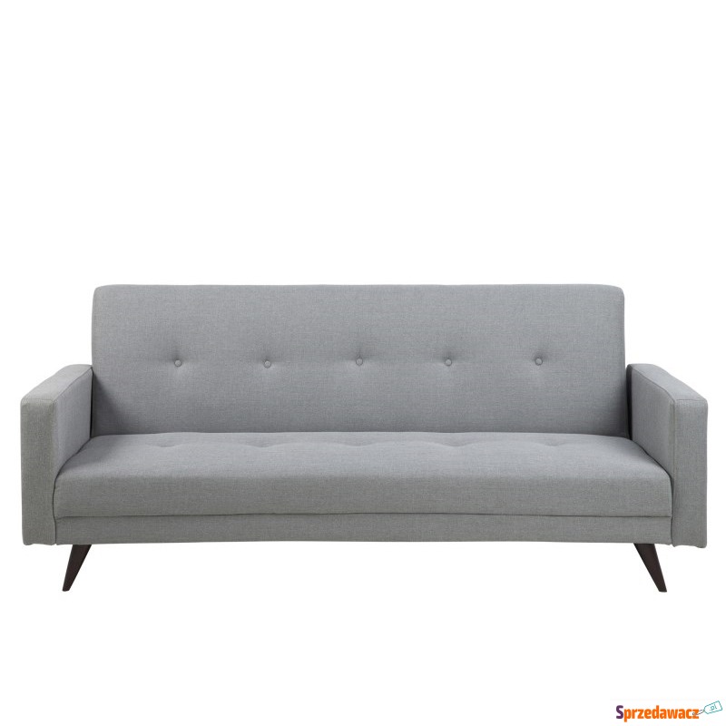 Sofa rozkładana 92x217x89 cm Actona Leconi szara - Sofy, fotele, komplety... - Nowy Targ