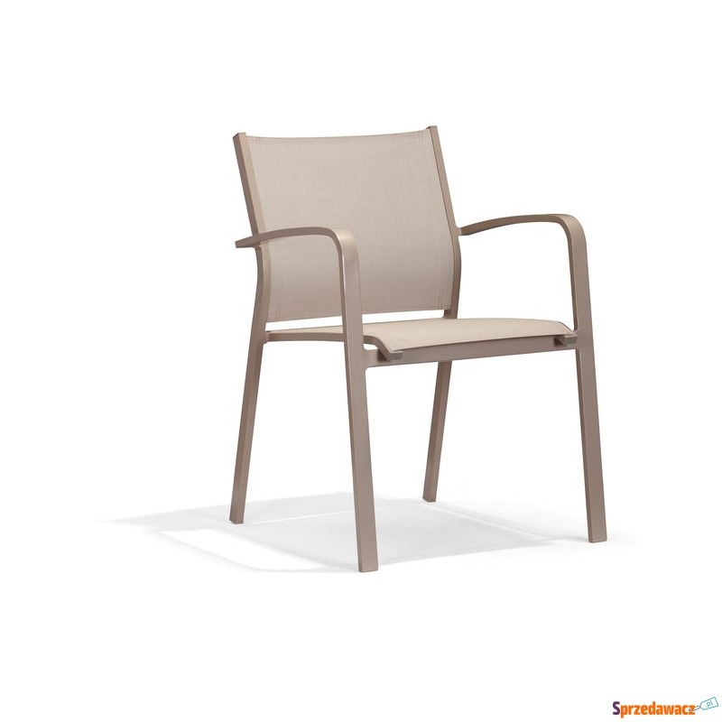 Krzesło 57x63x83 cm Miloo Home Faro beżowe - Krzesła ogrodowe - Konin