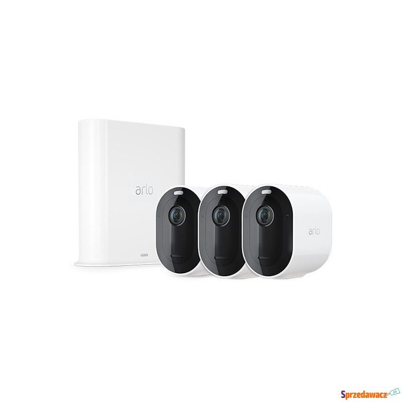 Naścienna Arlo Pro 3 2K QHD Kamera 3-pack (Biała) - Kamery CCTV - Żory