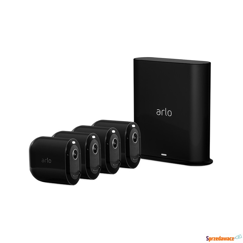 Naścienna Arlo Pro 3 2K QHD Kamera 4-pack (czarna) - Kamery CCTV - Chojnice