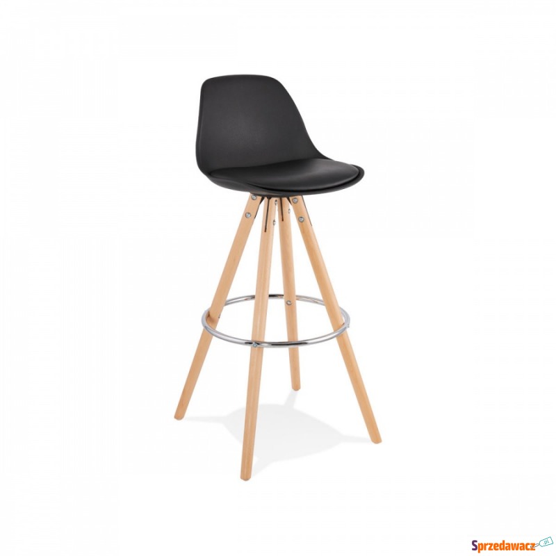 Krzesło barowe Kokoon Design Anau czarne - Taborety, stołki, hokery - Tarnobrzeg