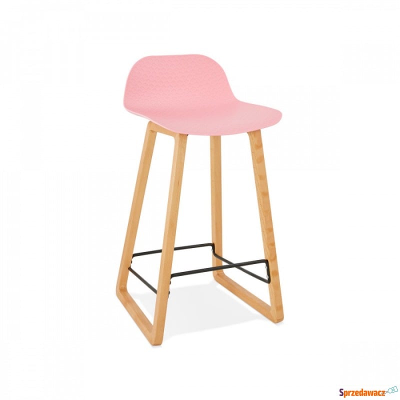 Krzesło barowe Kokoon Design Astoria różowe - Taborety, stołki, hokery - Kraczkowa