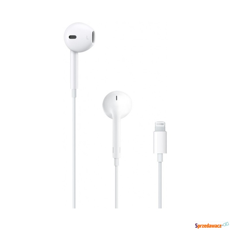 Douszne Apple EarPods ze złączem Lightning - Słuchawki - Nowa Ruda
