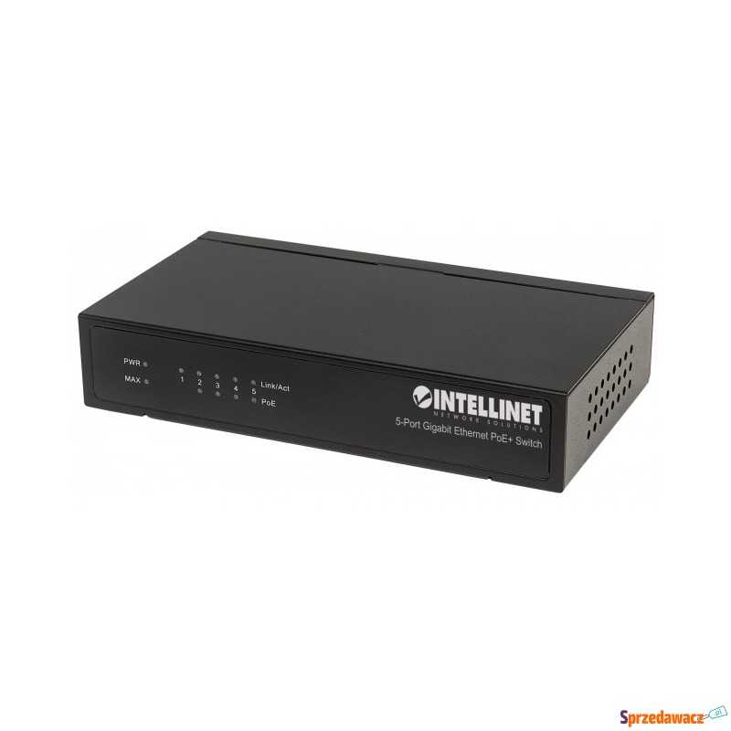 Intellinet 561228 Switch Gigabit PoE+ 5x RJ45... - Switche - Szczecinek