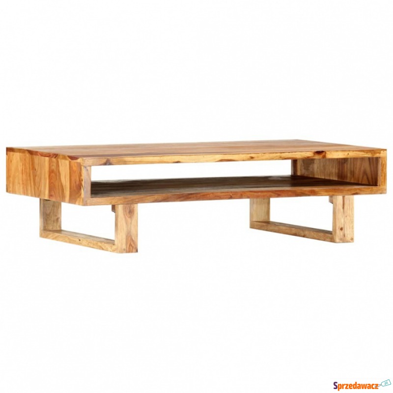 Stolik kawowy 110x55x30 cm lite drewno sheesham - Stoły, stoliki, ławy - Chełm
