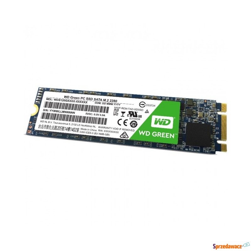 WD Green SSD 3D NAND M.2 120GB - Dyski twarde - Łódź