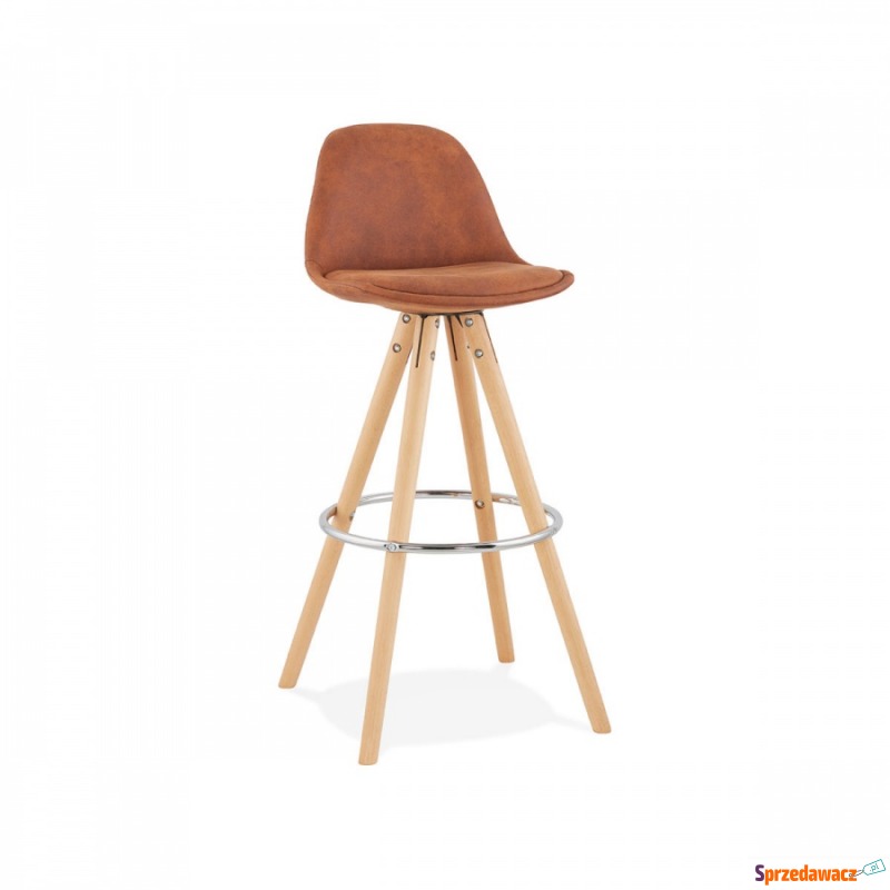 Krzesło barowe Kokoon Design Agouti brązowe j... - Taborety, stołki, hokery - Rzeszów