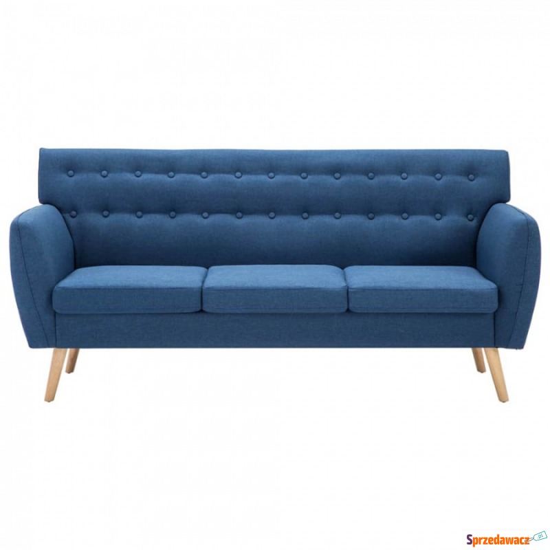 3-osobowa sofa tapicerowana tkaniną, 172x70x82... - Sofy, fotele, komplety... - Kwidzyn