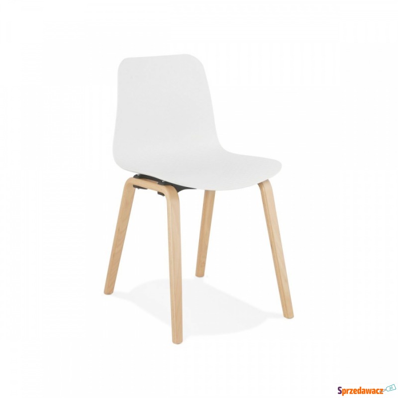 Krzesło Kokoon Design Monark białe nogi naturalne - Krzesła kuchenne - Kędzierzyn-Koźle