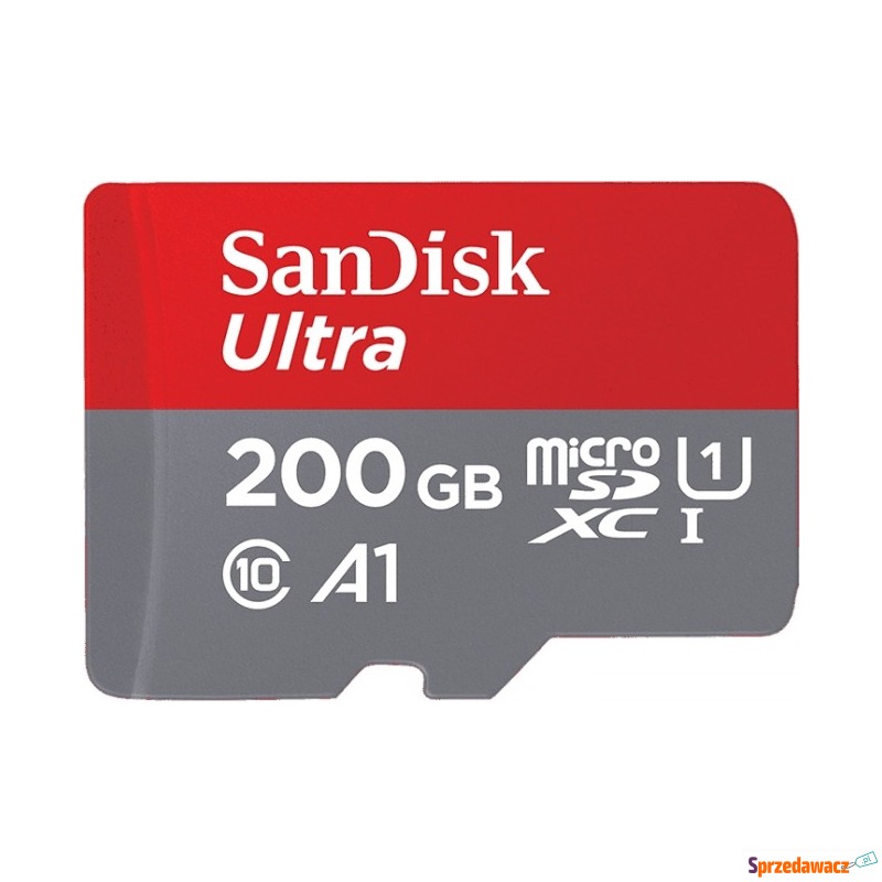 SanDisk Ultra microSDXC 200GB Android 100MB/s... - Karty pamięci, czytniki,... - Ludomy