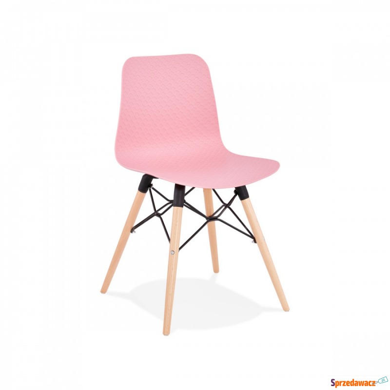 Krzesło Kokoon Design Ginto Różowe - Krzesła do salonu i jadalni - Kartuzy