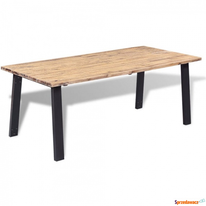 Stół z litego drewna akacjowego, 170 x 90 cm - Stoły kuchenne - Siedlęcin