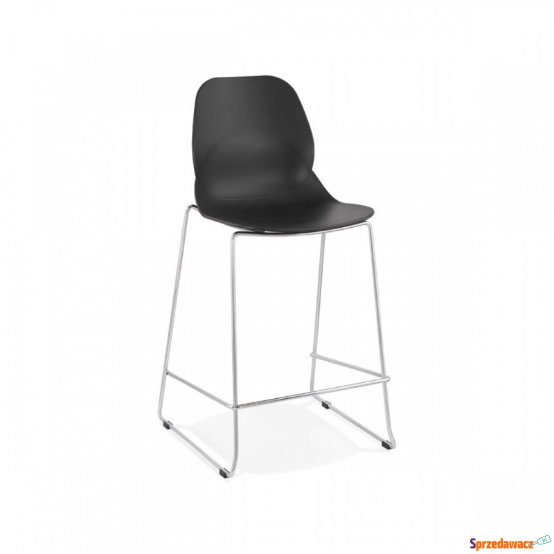 Krzesło barowe Kokoon Design Mini czarne nogi... - Taborety, stołki, hokery - Lębork