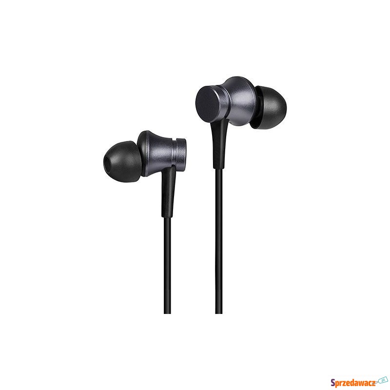 Dokanałowe Xiaomi Mi In-Ear Headphones Basic Czarne - Słuchawki - Kędzierzyn-Koźle