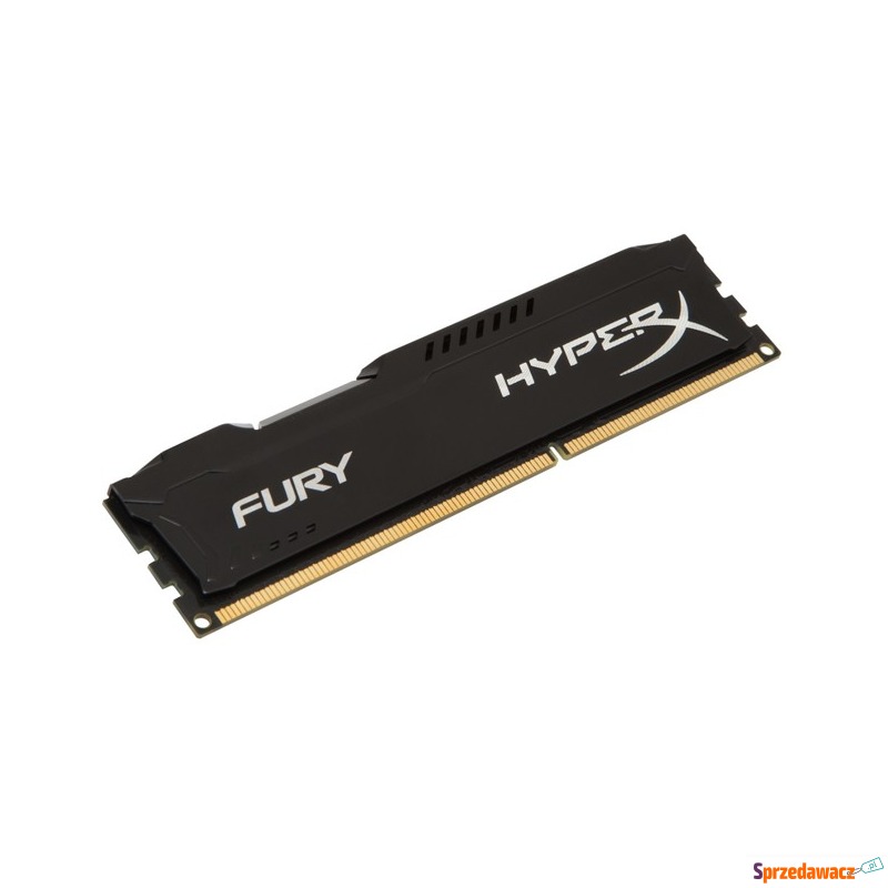 HyperX Fury Black 8GB [1x8GB 1600MHz DDR3 CL10... - Pamieć RAM - Krzeszów
