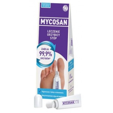 Mycosan leczenie grzybicy stóp żel 15ml
