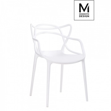 Krzesło Hilo Modesto Design białe