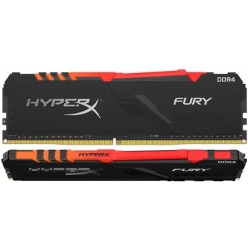 HyperX Fury RGB 16GB [2x8GB 2666MHz DDR4 CL16 XMP 1.2V DIMM]