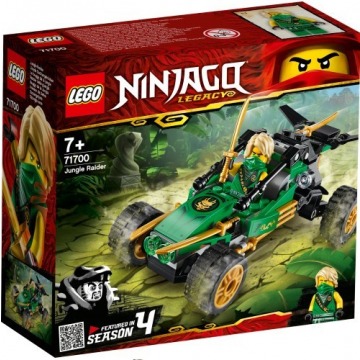 Klocki konstrukcyjne LEGO Ninjago 71700 Dżunglowy ścigacz