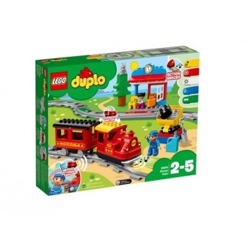 Klocki konstrukcyjne LEGO Duplo 10874 Pociąg Parowy