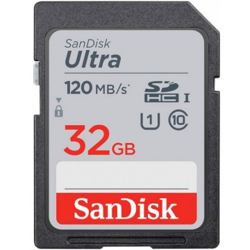 SanDisk Ultra SDHC 32GB 120 MB/s UHS-I Class 10