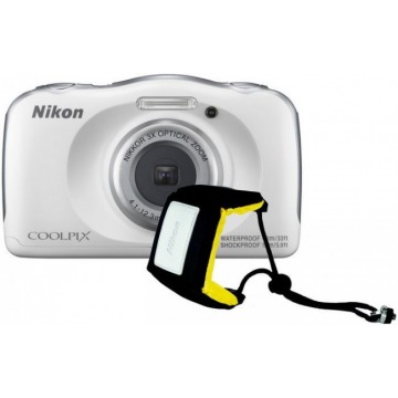 Kompakt Nikon COOLPIX W150 biały + pasek nietonący