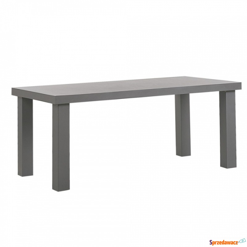 Stół ogrodowy betonowy 180 cm szary TARANTO - Stoły, ławy, stoliki - Runowo
